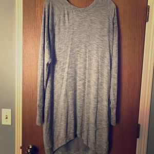 Athleta criss cross dress, Marl Grey Heather